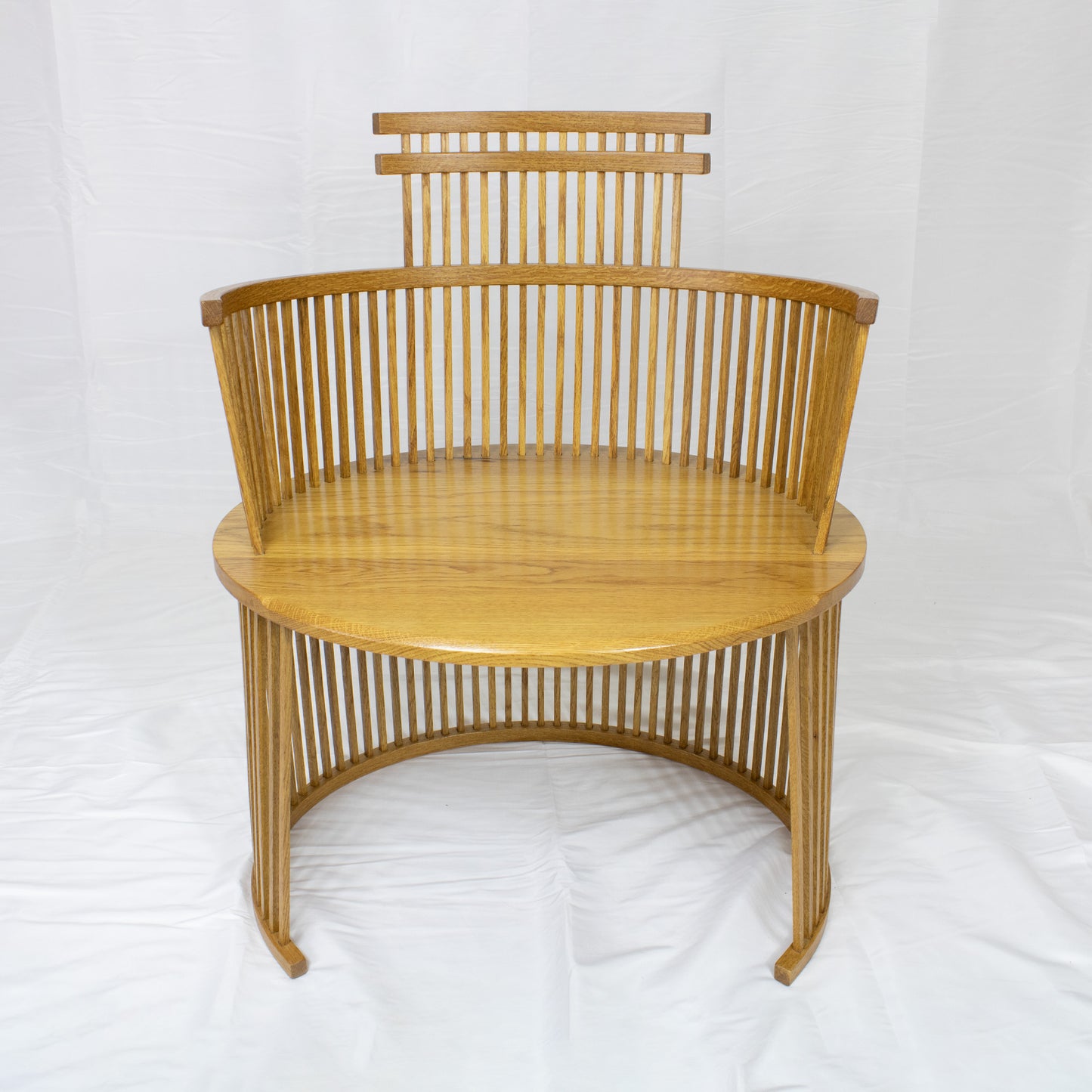 10 Tilt-back Oak Chair