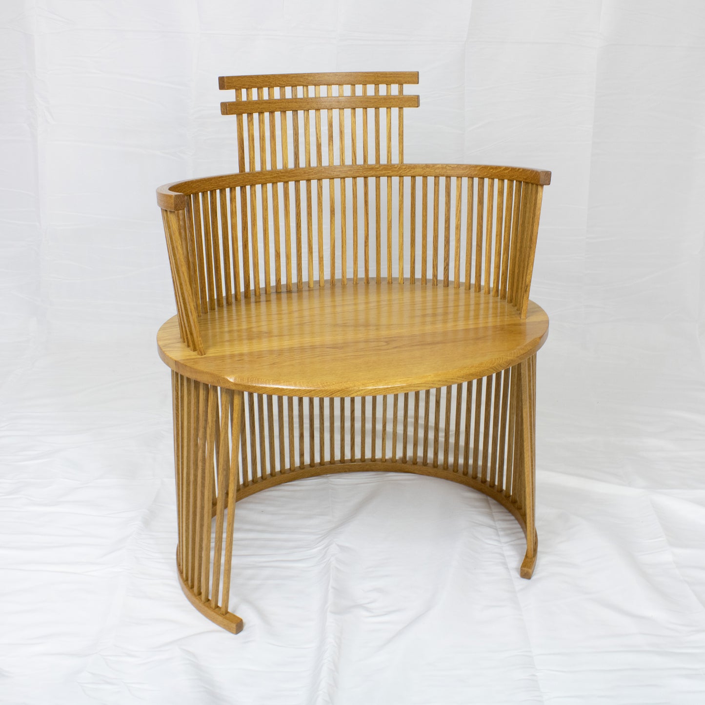 10 Tilt-back Oak Chair