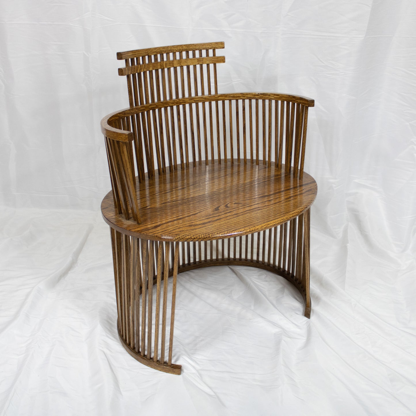 11 Tilt-back Dark Oak Chair I