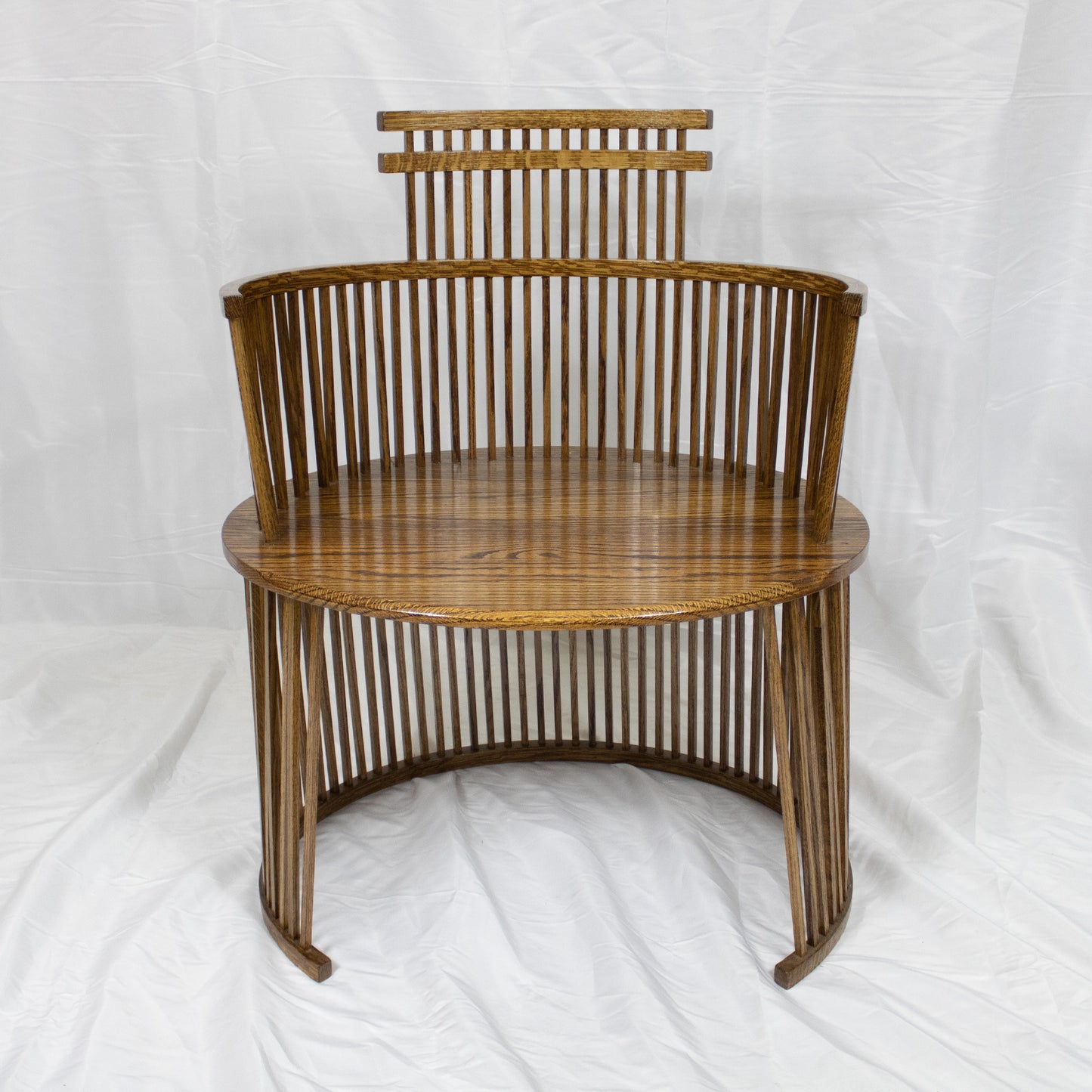 11 Tilt-back Dark Oak Chair I