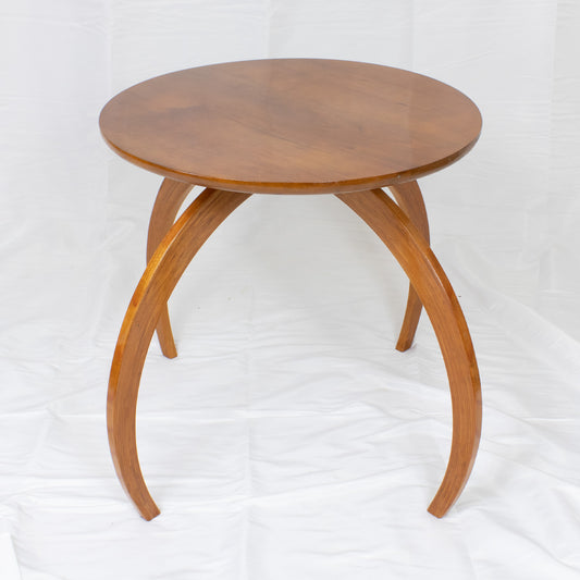 05 Round Cherry End Table